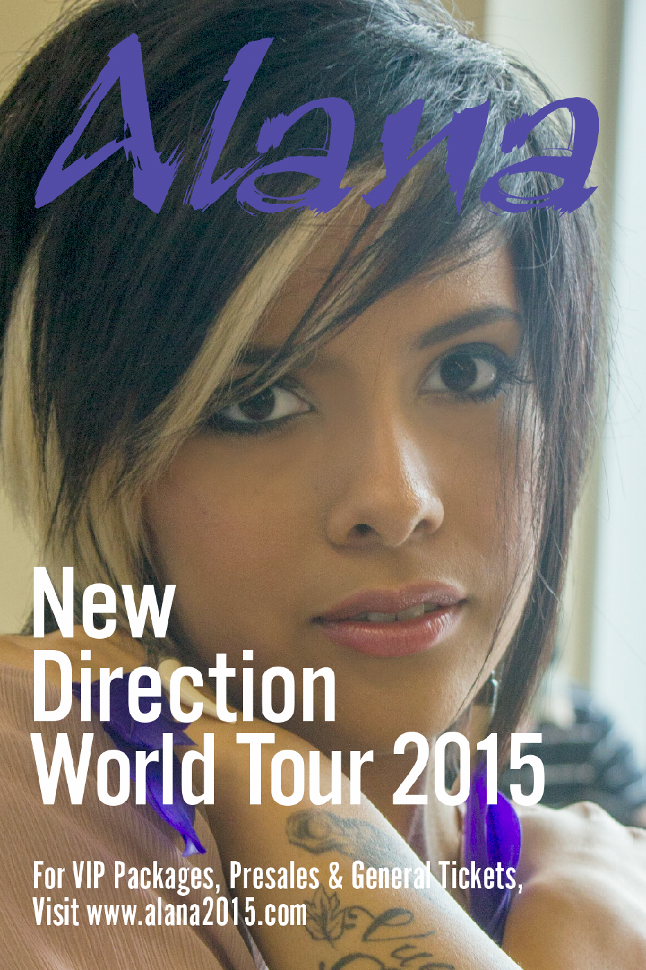 Alana World Tour Poster